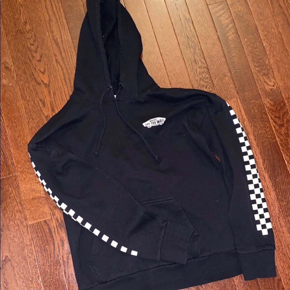 Vans Checkerboard Sleeve Hoodie